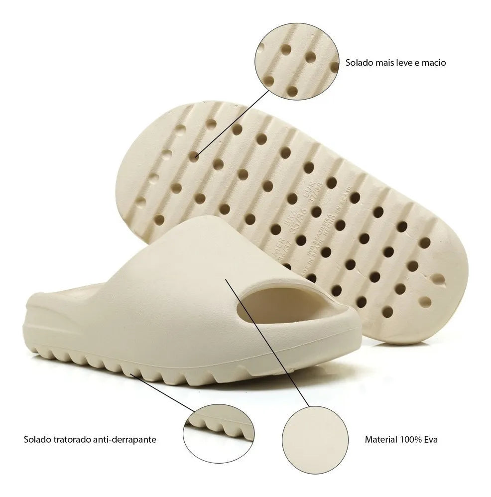 🩴 Sandalias Tipo Yeezy – Ultra Suaves, Estilo y Resistencia